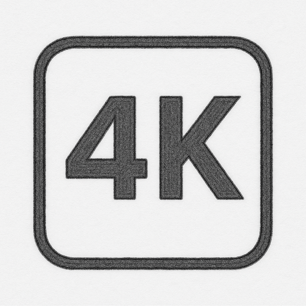 Речник: 4K Видео Резолюция