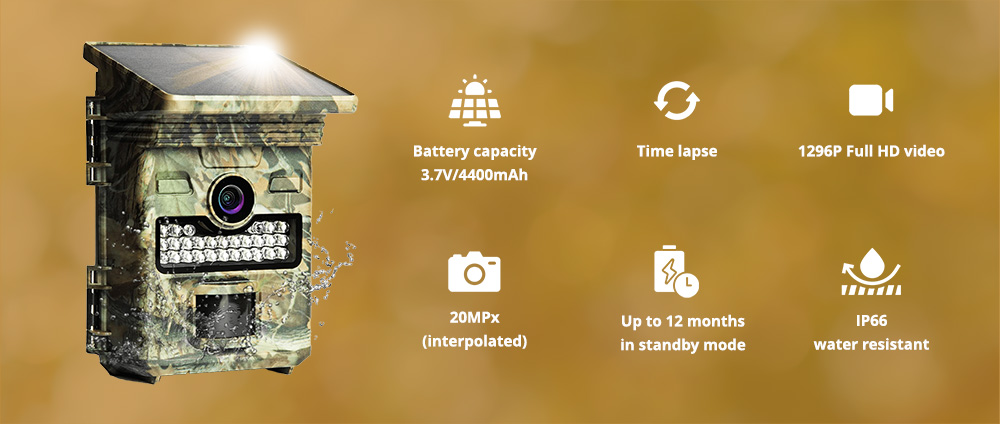 Wachman Solar Lite Слънчева камера за наблюдение